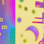 City of Stars at Sunrise 8 inch Wallpaper Border 壁紙 (縫い目)