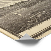 City of Storm Lake brewery, Muscatine bldg ポスター (角)