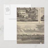 City of Storm Lake brewery、Muscatine bldg ポストカード (正面/裏面)