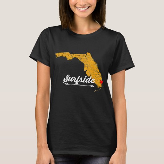 CITY of SURFSIDE FLORIDA FL Merch土産グラフ Tシャツ (正面)
