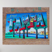 City of Tampa,Florida ポスター (正面)