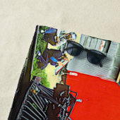 City of Winnipeg Steam Train Engine Add Name文字 ビーチタオル (インサイチュ)