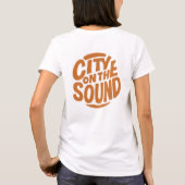 City On The Sound tシャツデザイン、アパレル新、Urb Tシャツ (裏面)