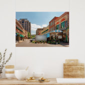 City - Roanoke, VA – 市市場 ポスター (キッチン)