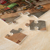 City - Rochester NY - National Theater 1908 ジグソーパズル (側面)