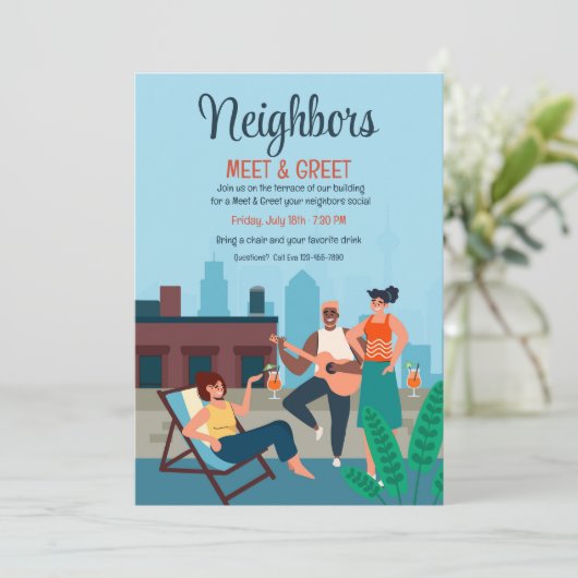 City Rooftop Party 招待状 (スタンド正面)