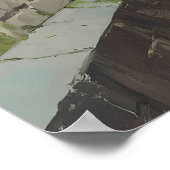 City Rooftop View Poster  Stone Walls, Literary ポスター (角)