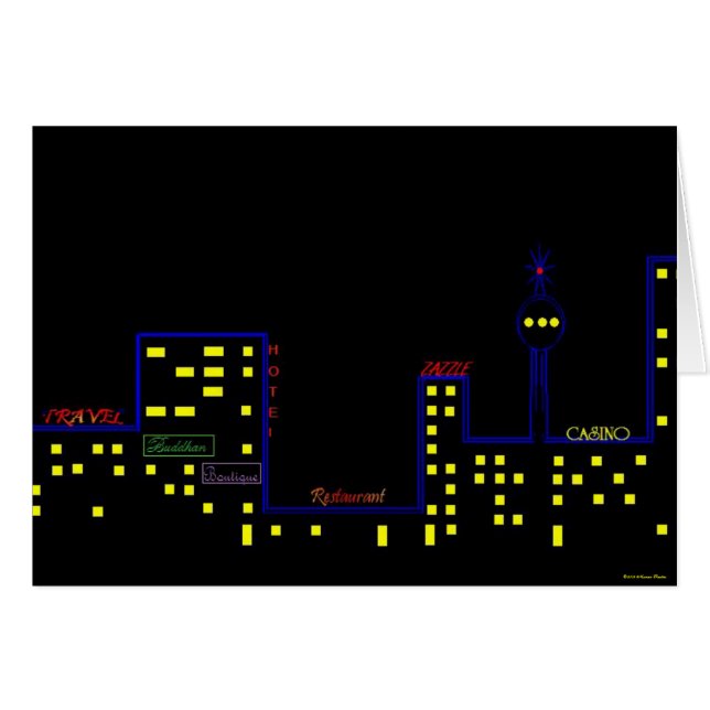 City Scapeカード (正面横)