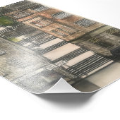 City Scapes Grasmarket Edinburgh by John Gilholly フォトプリント (角)