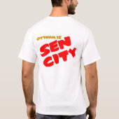 City Shirt上院議員 Tシャツ (裏面)