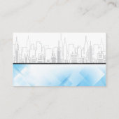 City Skyline | Commercial Properties 名刺 (裏面)