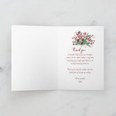 City Skyline Community Thank You Card シーズンカード (内部)