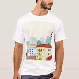 City skyline Tシャツ