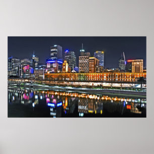 City So Bright Panoramic ポスター