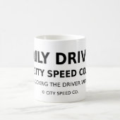 City Speed Co. マグカップ - ドライバーとしての誇りを引き出す (中央)