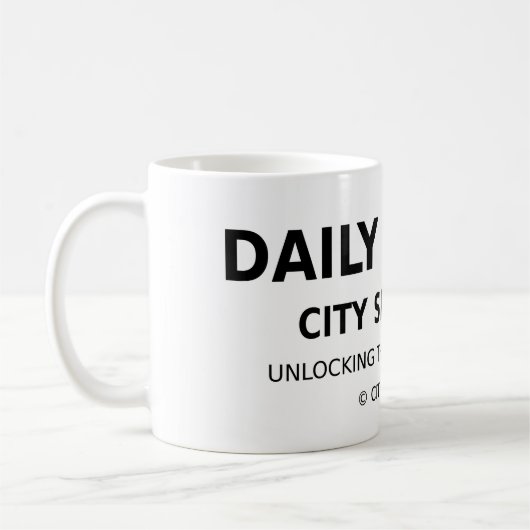City Speed Co. Mug – Unlocking the Driver Within コーヒーマグカップ (左)