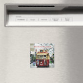 City Tour Tram Christchurch，ニュージーランド磁石 マグネット (インサイチュ (食洗機))