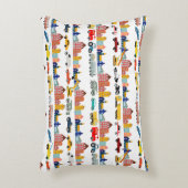 City Transportation Vehicles Trucks Cars Kids アクセントクッション (正面(垂直))