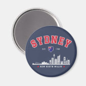 City View of Sydney, Australia マグネット (正面/裏面)