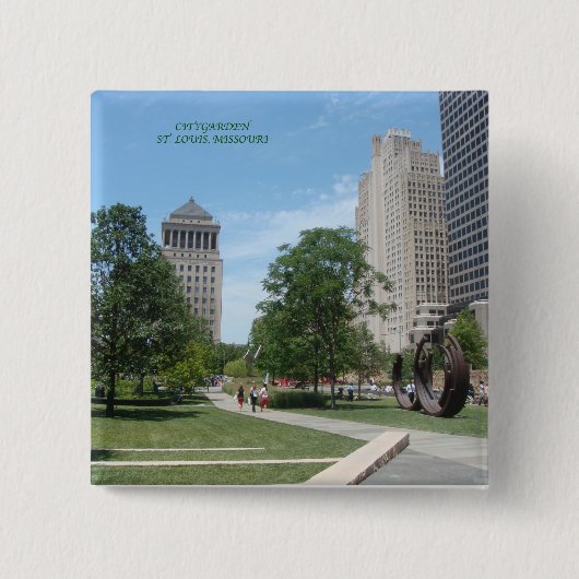 Citygarden 缶バッジ (正面)