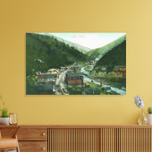 CityGemの上空表示、ID キャンバスプリント (インサイチュ (リビング))