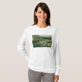 CityKennettの空中写真、カリフォルニア Tシャツ (正面フル)