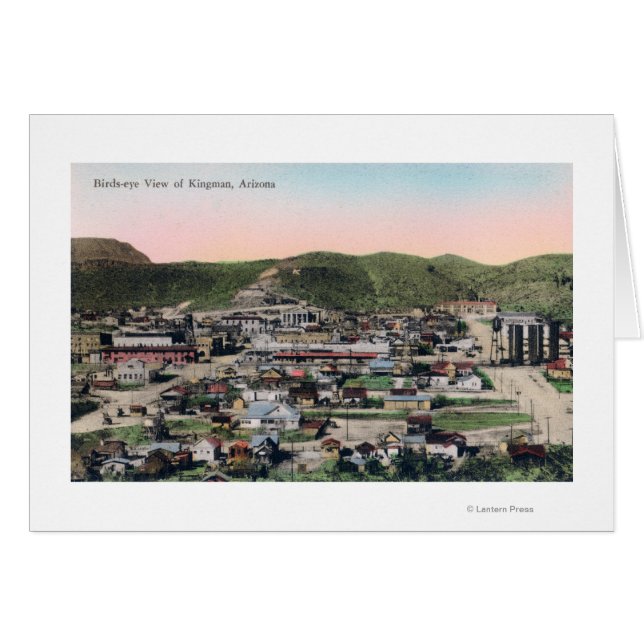 CityKingman, AZの空中表示 (正面横)