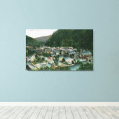 CityMurrayの空中表示， ID キャンバスプリント (インサイチュ (ウッドフロア))