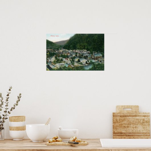 CityMurrayの空中表示， ID ポスター (キッチン)