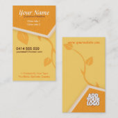 CityNature垂直名刺 名刺 (正面/裏面)