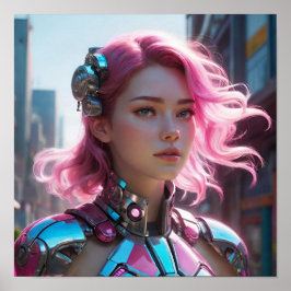 Cityscape背景 ポスター