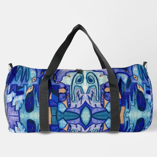 Cityscape ダッフルバッグ (裏面)