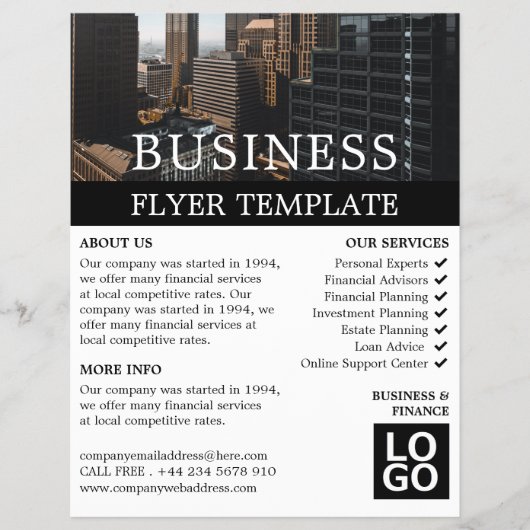 Cityscape, Business & Finance広告's チラシ (正面)