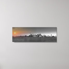 Cityscape Canvas Poster Wide キャンバスプリント