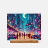 Cityscape: Depeche Mode's Never Let Me Again アクリルサイン (正面)