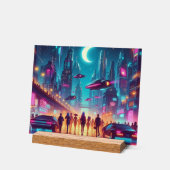 Cityscape: Depeche Mode's Never Let Me Again アクリルサイン (傾斜)