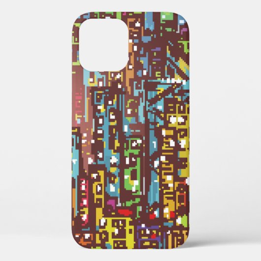Cityscape hand drawn illustrationart,street,city,s Case-Mate iPhoneケース (裏面)
