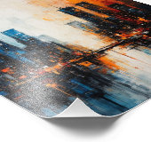 Cityscape in Dual Tones フォトプリント (角)