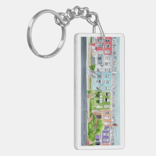 cityscape keychain キーホルダー (正面左)