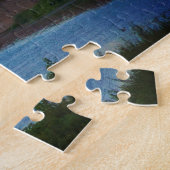 Cityscape Ponte Vecchio, Florence, Tuscany, Italy ジグソーパズル (側面)