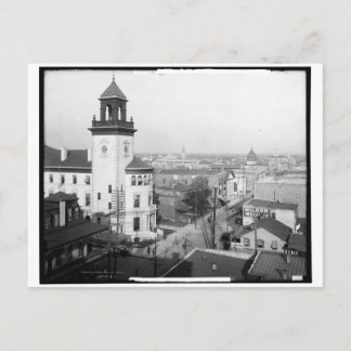 Cityscape View of Jacksonville, FL 1904ヴィンテージ ポストカード