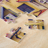 Cityscape with a 通り, Florence, Italy ジグソーパズル (側面)