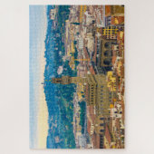 Cityscape with Palazzo Vecchio, Florence, Italy ジグソーパズル (縦)