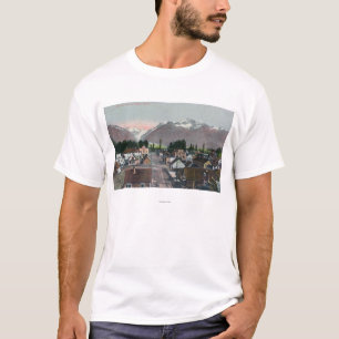 CityValdezの空気の夏の眺め、AK Tシャツ