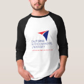 CIUの人の3/4枚の袖のワイシャツ Tシャツ (正面)