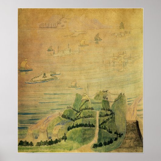 Ciurlionis – アレグロIII 1908 ポスター (正面)