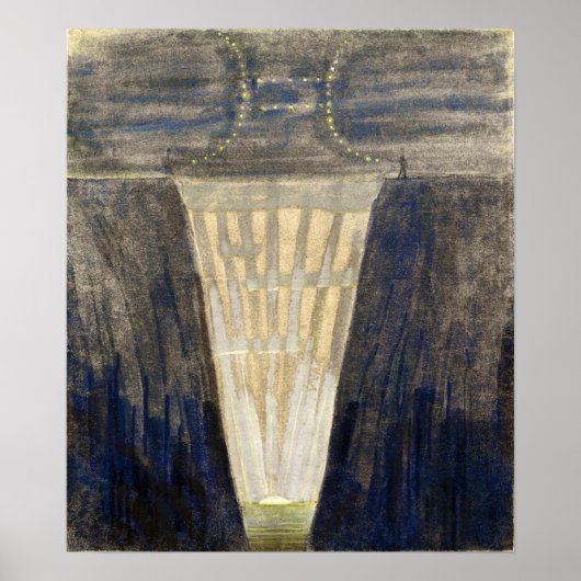 Ciurlionis – 太陽がGemini 1906を通過 ポスター (正面)