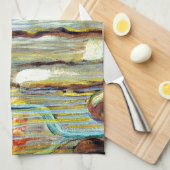 Ciurlionis - Creation of the World IX キッチンタオル (四つ折り)