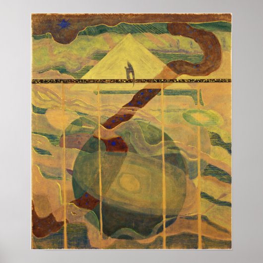 Ciurlionis - Sonata No 6ザスターズ・アンダンテ ポスター (正面)