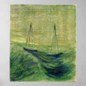 Ciurlionis - Sun Is Passing Libra 1906 ポスター (正面)